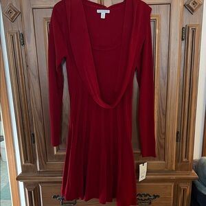Elegant Red Women's Dress